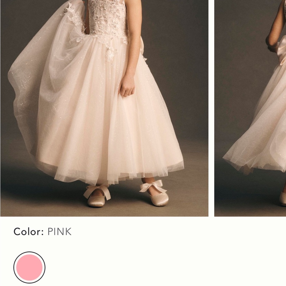 Elegant Pink Tulle Dress